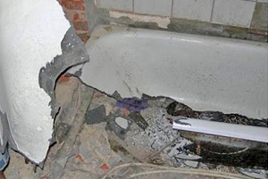 Демонтаж ванны в Кольцово