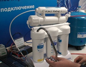 Подключение фильтра для воды Аквафор в Кольцово